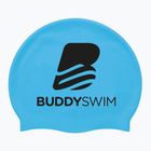 Swimming cap BuddySwim BLogo Silicone blue