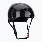 Triple Eight The Certified Sweatsaver black glitter helmet