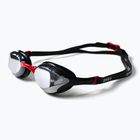Swim goggles ZONE3 Volare Streamline Racing black/red/silver polarized mirror revo