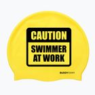 BuddySwim CSW Silicone swimming cap yellow