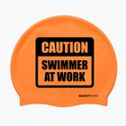 Swim cap BuddySwim CSW Silicone orange