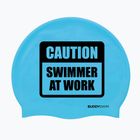 Swim cap BuddySwim CSW Silicone blue