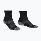 Men's socks Bridgedale Hike Lightweight Performance ¾ Crew black/silver
