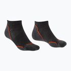 Men's trekking socks Bridgedale Hike Ultralight Merino Performance Low anthracite/orange