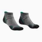 Women's trekking socks Bridgedale Hike Ultralight Merino Performance Low mid grey/surf