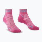 Women's trekking socks Bridgedale Hike Ultralight Performance Ankle pink