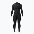 Women's swimming wetsuit Xcel Comp 3/2 mm Full black/black palm/monstera print