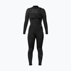 Women's swimming wetsuit Xcel Comp 4/3 mm Full black/black palm/monstera print