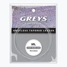 Greys Greylon Knotless Tapered Leader spinning leader clear 1326005