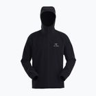 Men's Arcteryx Squamish Hoody wind jacket black X000007411026