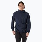 Men's Arc'teryx Squamish Hoody black sapphire wind jacket