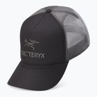 Arcteryx Bird Word Trucker Curved black/graphite cap