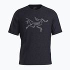 Men's Arc'teryx Cormac Logo SS black heather T-shirt
