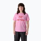 Women's T-shirt Arcteryx Kragg SL Cotton Heatmap Crew pineberry