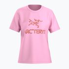 Women's T-shirt Arcteryx Kragg SL Cotton Heatmap Crew pineberry