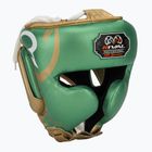 Boxing helmet Rival RHG100 Professional Headgear green/gold