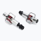Crankbrothers Eggbeater 1 silver/red bicycle pedals CR-14792