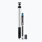 Crankbrothers Klic HP Gauge + CO2 120 psi silver bicycle pump
