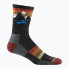 Men's socks Darn Tough Sunset Ridge Micro Crew Lightweight with Cushion charcoal