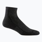 Men's Darn Tough Hiker Quarter onyx black trekking socks