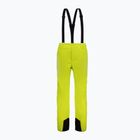 Men's ski trousers Fischer Vancouver yellow 040-0178