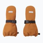 Reima Ote Mittens children's ski gloves cinnamon brown