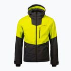 Men's ski jacket Fischer Bansko yellow/green 040-0266
