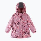 Reima Muhvi grey pink children's down jacket