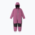 Reima Nurmes red violet children's softshell jumpsuit