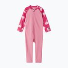 Reima children's UPF 50+ jumpsuit Polskii sunset pink
