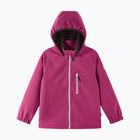 Children's softshell jacket Reima Vantti rosy berry