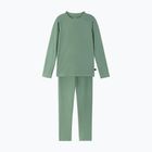 Children's thermal underwear set Reima Taival green clay