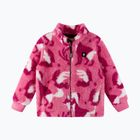 Children's fleece sweatshirt Reima Turkkinen soft coral