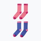 Children's socks Reima Parit 2 pairs soft coral