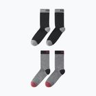 Children's socks Reima Parit 2 pairs black