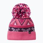 Children's winter hat Reima Kirjoen soft coral