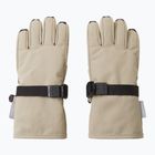 Children's ski gloves Reima Tartu earthy beige