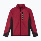 Children's fleece sweatshirt Reima Liukuen cranberry