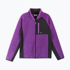 Children's fleece sweatshirt Reima Puhku plum purple