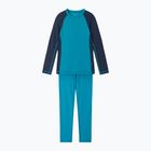 Children's thermal underwear set Reima Taitoa aquatic blue