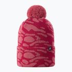 Children's winter hat Reima Virkku cranberry