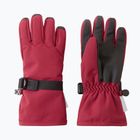 Children's ski gloves Reima Tartu maroon