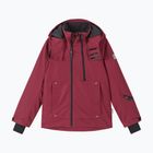 Children's ski jacket Reima Tieten maroon
