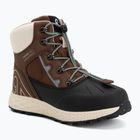 Children's snow boots Reima Hallava Lace umber brown