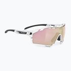 Sunglasses Rudy Project Cutline white gloss/multilaser rosegold