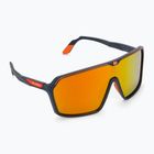 Rudy Project Spinshield blue navy matte/multilaser orange cycling glasses SP7240470000