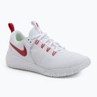 Women's volleyball shoes Nike Air Zoom Hyperace 2 white/university red