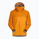 Men's Arc'teryx Alpha AR rain jacket orange 25434