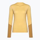 Arcteryx women's thermal T-shirt Rho Wool LS Crew yellow X000006251029