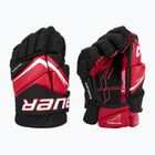 Hockey gloves Bauer Vapor Fly40 Int black/red